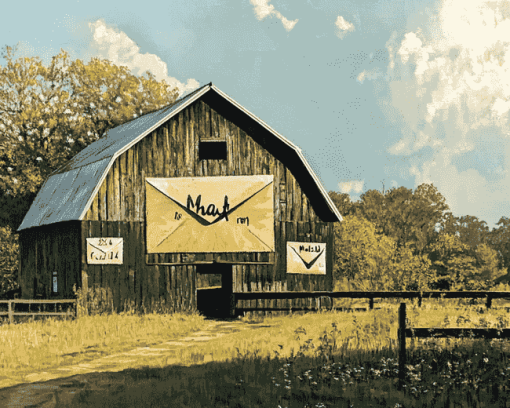 Mail Pouch Barn Scenic Diamond Painting