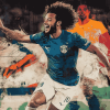 Marcello Vieira Football Diamond Painting