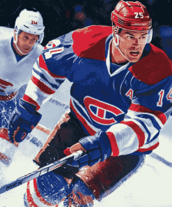 Mark Messier Ice Hockey Legend Diamond Painting