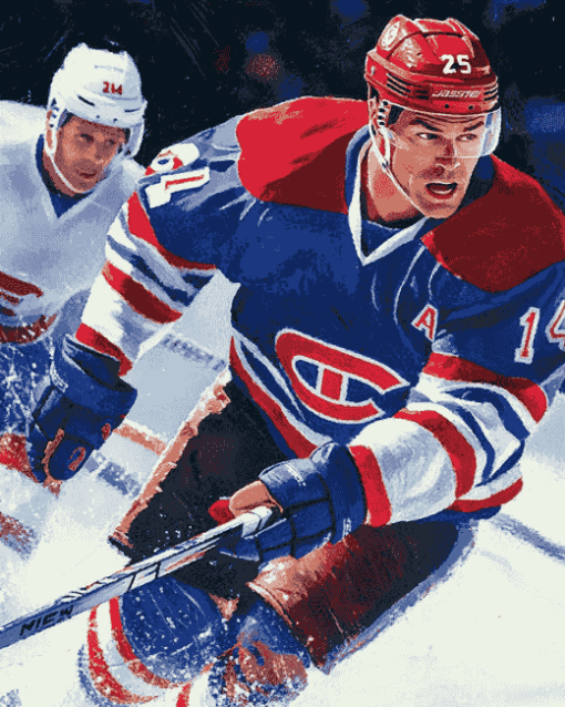 Mark Messier Ice Hockey Legend Diamond Painting