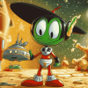 Marvin Martian Cartoons Diamond Painting