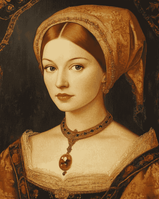 Mary Boleyn Vintage Woman Diamond Painting