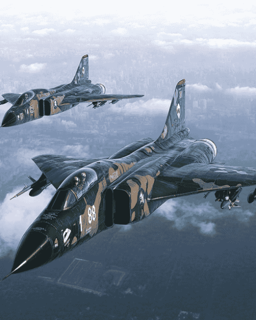 Mcdonnell Douglas F4 Jet Diamond Painting