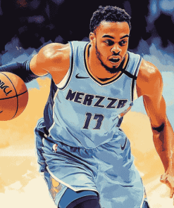 Memphis Grizzlies Basketball Stars Diamond Painting