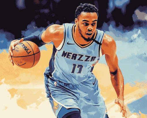 Memphis Grizzlies Basketball Stars Diamond Painting