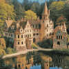 Mespelbrunn Castle Germany Diamond Painting