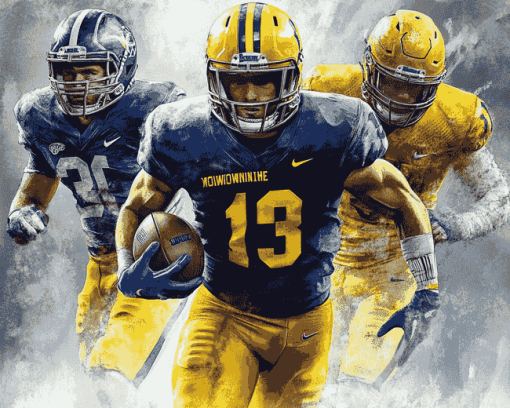 Michigan Football Stars Diamond Painting