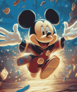 Mickey Mouse Fantasy Animation Diamond Painting