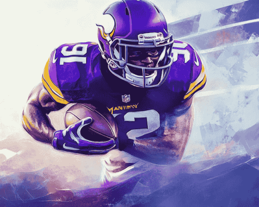 Minnesota Vikings Diamond Painting