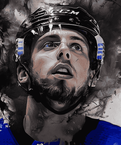 Mitch Mamer Ice Hockey Star Diamond Painting