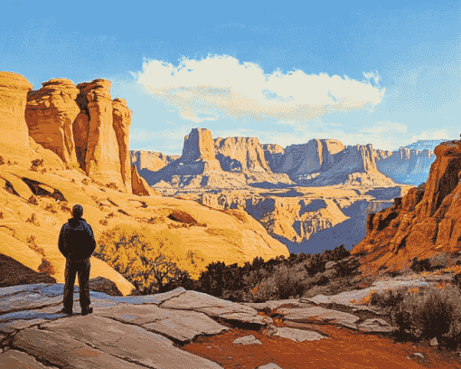 Moab Landscape Adventure Diamond Painting