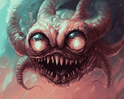 Monster Beholder Creature Diamond Painting