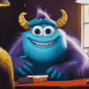 Monsters University Animation Diamond Painting