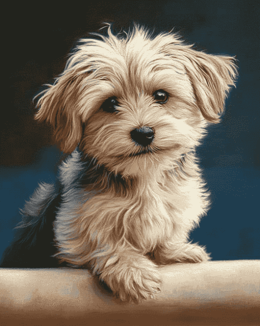 Morkie Puppy Diamond Painting