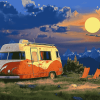 Motor Home Adventure Diamond Painting