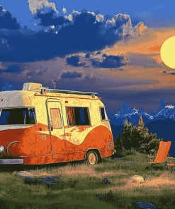 Motor Home Adventure Diamond Painting