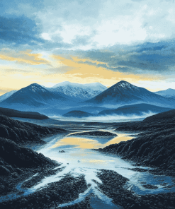 Mourne Mountain Landscapes Diamond Painting