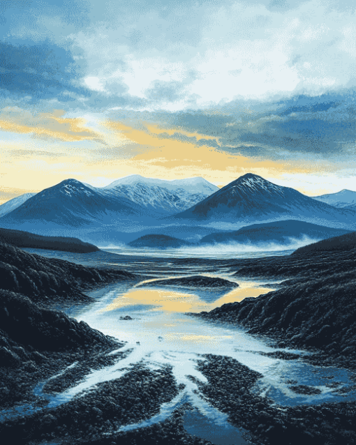 Mourne Mountain Landscapes Diamond Painting