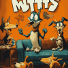 Mutts Comics Characters Diamond Painting