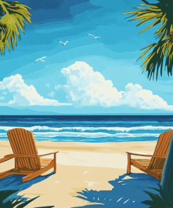 Myrtle Beach Animation Diamond Painting