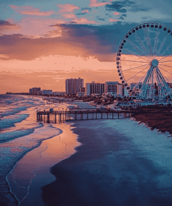 Myrtle Beach Seascape Diamond Painting