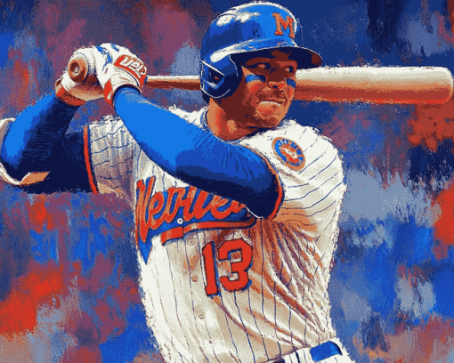 NY Mets Baseball Diamond Painting