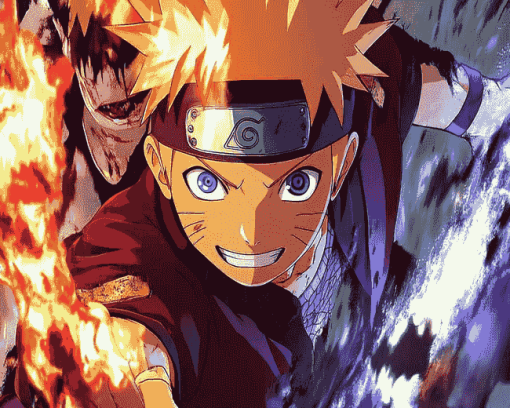 Naruto Anime Collage Diamond Painting