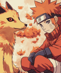 Naruto Kurama Anime Diamond Painting