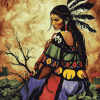 Native American Women Diamond Painting