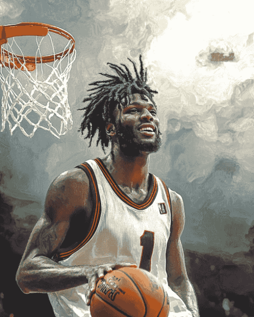 Neemais Queta Basketball Star Diamond Painting