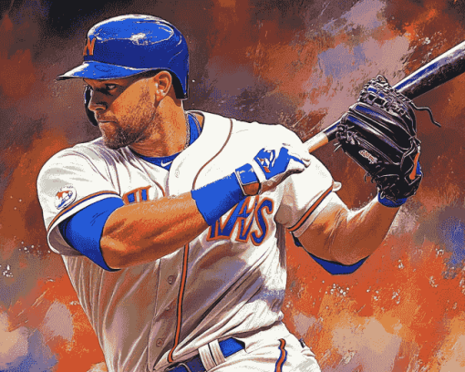 New York Mets Baseball Diamond Painting