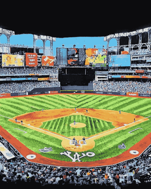 New York Yankee Stadium Diamond Painting