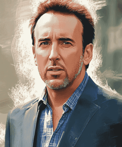 Nicolas Cage Celebrity Diamond Painting