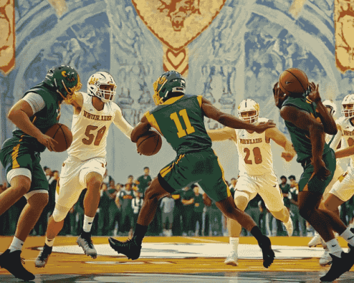 Notre Dame Irish Football Diamond Painting