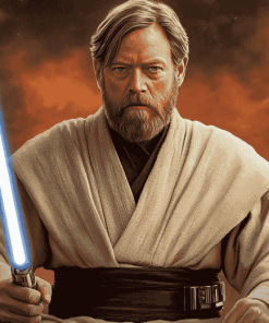 Obi Wan Kenobi Star Wars Diamond Painting