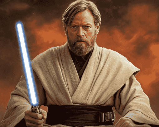 Obi Wan Kenobi Star Wars Diamond Painting