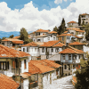 Ohrid City Buildings Diamond Painting