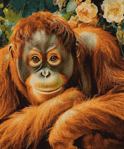 Orangutans Jungle Diamond Painting