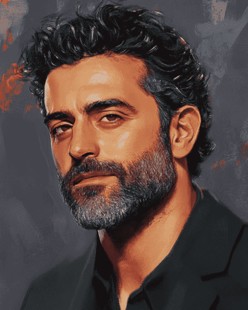 Oscar Isaac Celebrity Art Diamond Painting