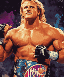 Owen Hart WWE Champion Diamond Painting