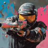 Paintball Game Diamond Painting