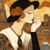 Parisian Ladies Elegance Diamond Painting