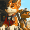 Patrol Paw Puppies Diamond Painting