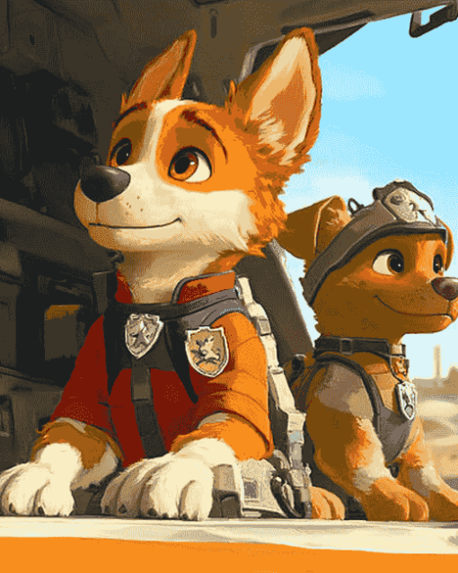 Patrol Paw Puppies Diamond Painting