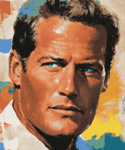 Paul Newman Celebrities Diamond Painting