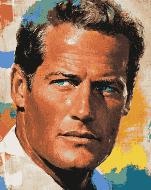 Paul Newman Celebrities Diamond Painting