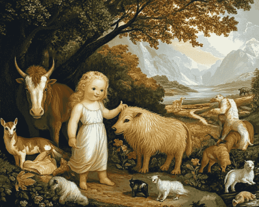 Peaceable Kingdom Animal Diamond Painting