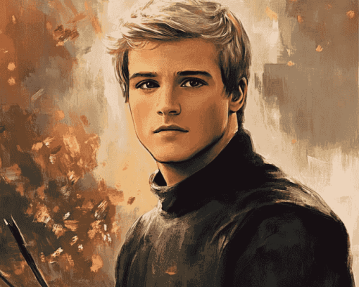 Peeta Mellark in Hunger Games Diamond Painting