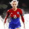 Pernille Harder Football Icon Diamond Painting