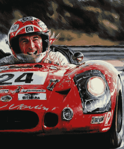 Peter Brock Racing Legend Diamond Painting